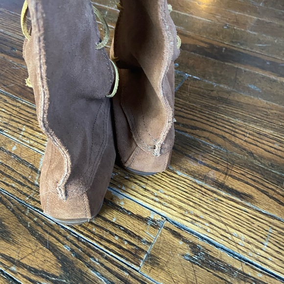 Tall Minnetonka Fringe Boots - Picture 5 of 7